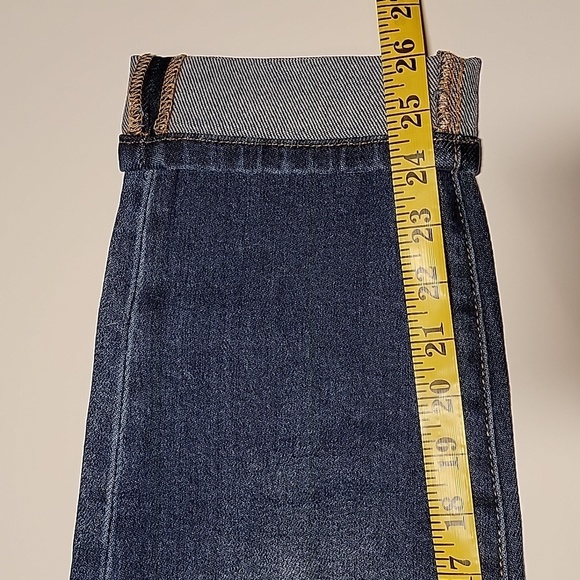 KanCan Blue Jeans Denim Pants Relaxed Fit Distressed Boyfriend Cuffed 9 28‎ - Picture 15 of 15